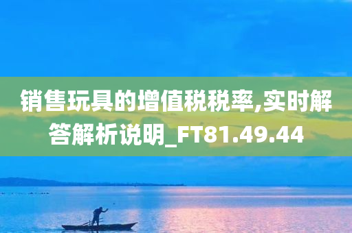 销售玩具的增值税税率,实时解答解析说明_FT81.49.44