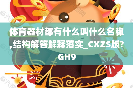 体育器材都有什么叫什么名称,结构解答解释落实_CXZS版?GH9