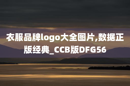 衣服品牌logo大全图片,数据正版经典_CCB版DFG56