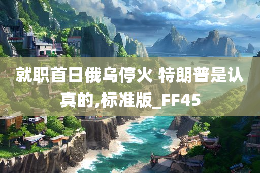 就职首日俄乌停火 特朗普是认真的,标准版_FF45