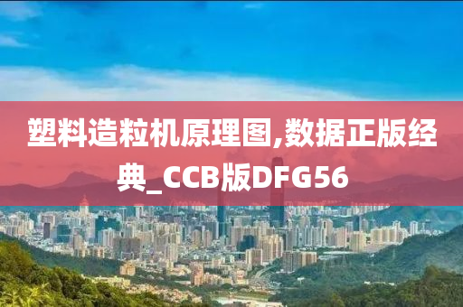 塑料造粒机原理图,数据正版经典_CCB版DFG56