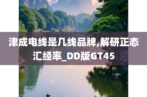 津成电线是几线品牌,解研正态汇经率_DD版GT45