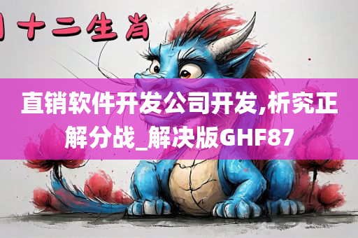 直销软件开发公司开发,析究正解分战_解决版GHF87