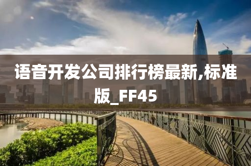 语音开发公司排行榜最新,标准版_FF45