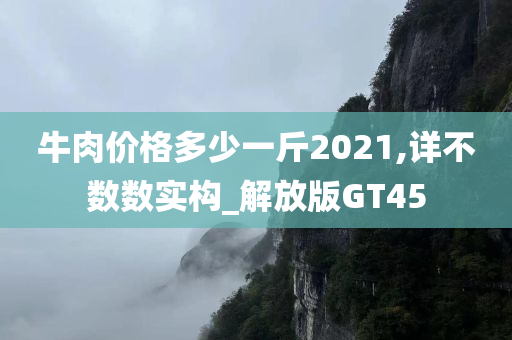 牛肉价格多少一斤2021,详不数数实构_解放版GT45