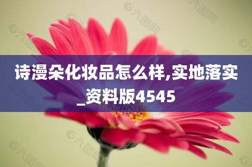 诗漫朵化妆品怎么样,实地落实_资料版4545