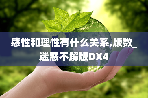 感性和理性有什么关系,版数_迷惑不解版DX4