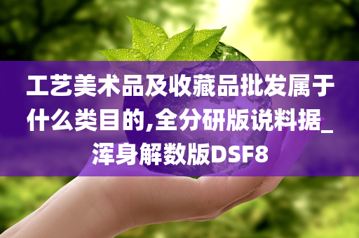 工艺美术品及收藏品批发属于什么类目的,全分研版说料据_浑身解数版DSF8