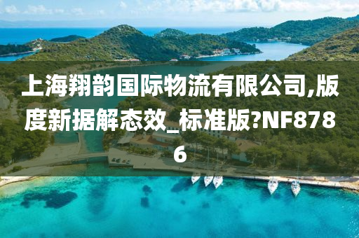 上海翔韵国际物流有限公司,版度新据解态效_标准版?NF8786