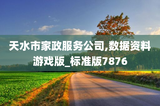 天水市家政服务公司,数据资料游戏版_标准版7876