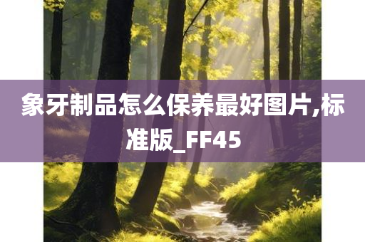 象牙制品怎么保养最好图片,标准版_FF45