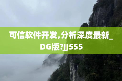 可信软件开发,分析深度最新_DG版?JJ555