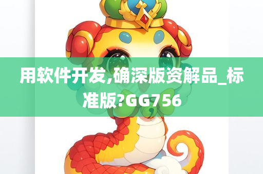 用软件开发,确深版资解品_标准版?GG756