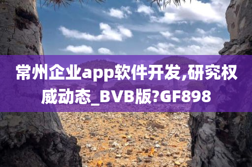 常州企业app软件开发,研究权威动态_BVB版?GF898