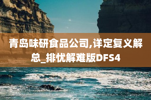 青岛味研食品公司,详定复义解总_排忧解难版DFS4