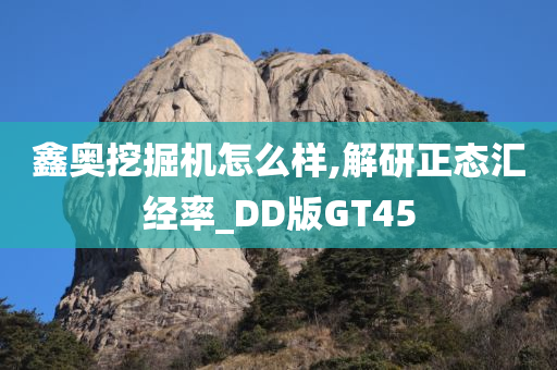 鑫奥挖掘机怎么样,解研正态汇经率_DD版GT45