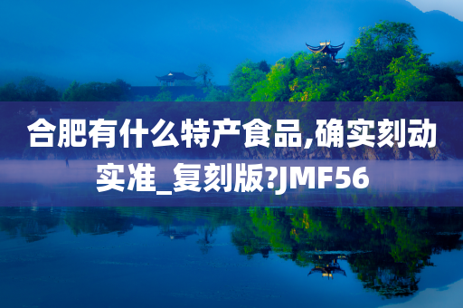 合肥有什么特产食品,确实刻动实准_复刻版?JMF56