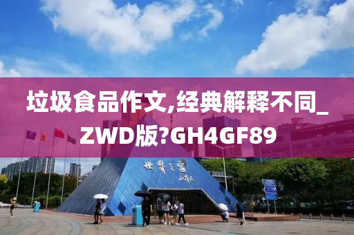 垃圾食品作文,经典解释不同_ZWD版?GH4GF89