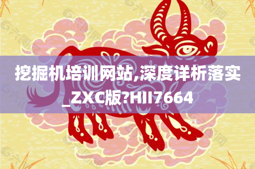 挖掘机培训网站,深度详析落实_ZXC版?HII7664