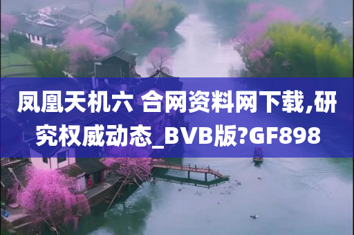 凤凰天机六 合网资料网下载,研究权威动态_BVB版?GF898