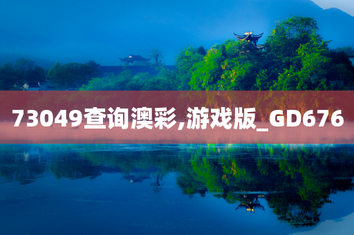 73049查询澳彩,游戏版_GD676