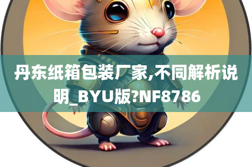 丹东纸箱包装厂家,不同解析说明_BYU版?NF8786