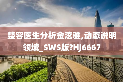 整容医生分析金泫雅,动态说明领域_SWS版?HJ6667