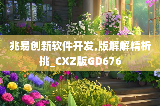 兆易创新软件开发,版解解精析挑_CXZ版GD676