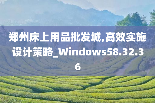 郑州床上用品批发城,高效实施设计策略_Windows58.32.36