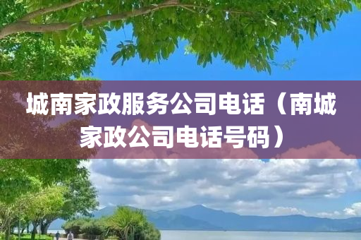 城南家政服务公司电话（南城家政公司电话号码）