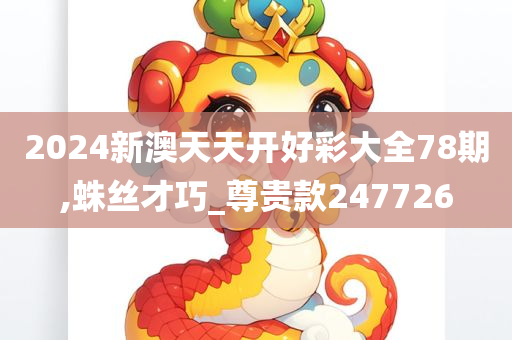 2024新澳天天开好彩大全78期,蛛丝才巧_尊贵款247726