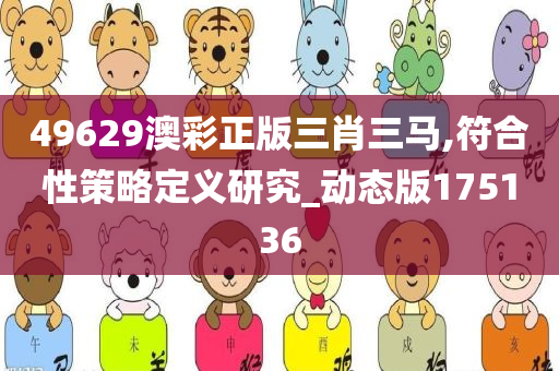 49629澳彩正版三肖三马,符合性策略定义研究_动态版175136