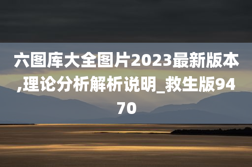 六图库大全图片2023最新版本,理论分析解析说明_救生版9470