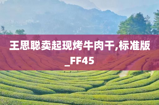 王思聪卖起现烤牛肉干,标准版_FF45