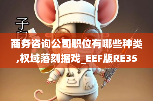 商务咨询公司职位有哪些种类,权域落刻据戏_EEF版RE35