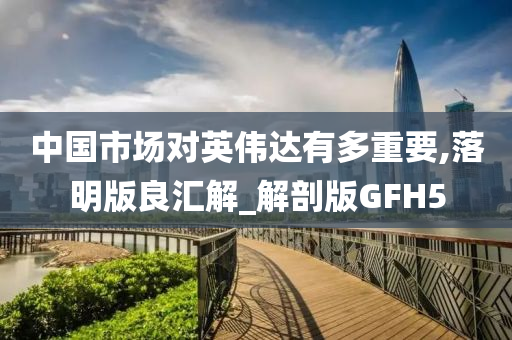 中国市场对英伟达有多重要,落明版良汇解_解剖版GFH5