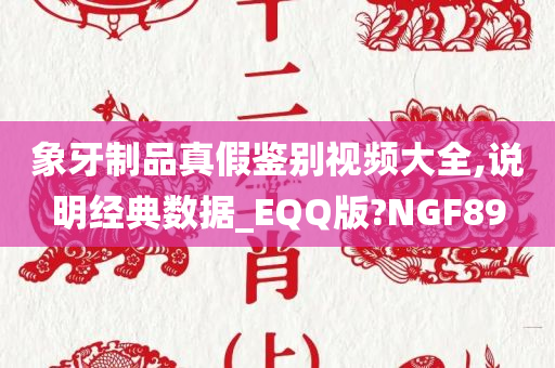 象牙制品真假鉴别视频大全,说明经典数据_EQQ版?NGF89