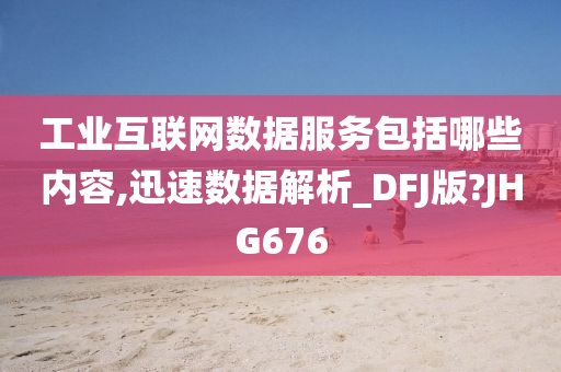 工业互联网数据服务包括哪些内容,迅速数据解析_DFJ版?JHG676