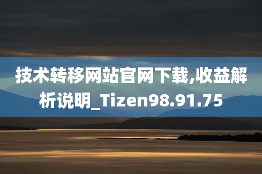 技术转移网站官网下载,收益解析说明_Tizen98.91.75