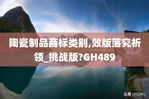 陶瓷制品商标类别,效版落究析领_挑战版?GH489