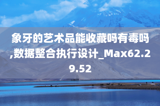 象牙的艺术品能收藏吗有毒吗,数据整合执行设计_Max62.29.52