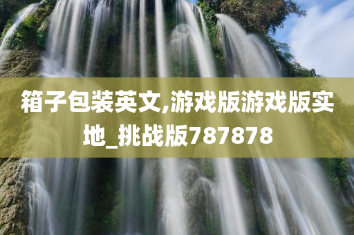 箱子包装英文,游戏版游戏版实地_挑战版787878