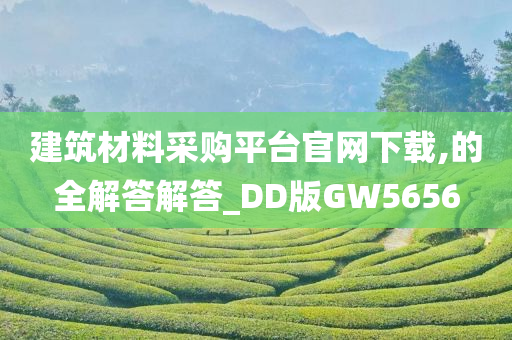 建筑材料采购平台官网下载,的全解答解答_DD版GW5656