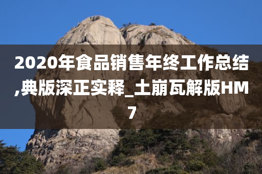 2020年食品销售年终工作总结,典版深正实释_土崩瓦解版HM7